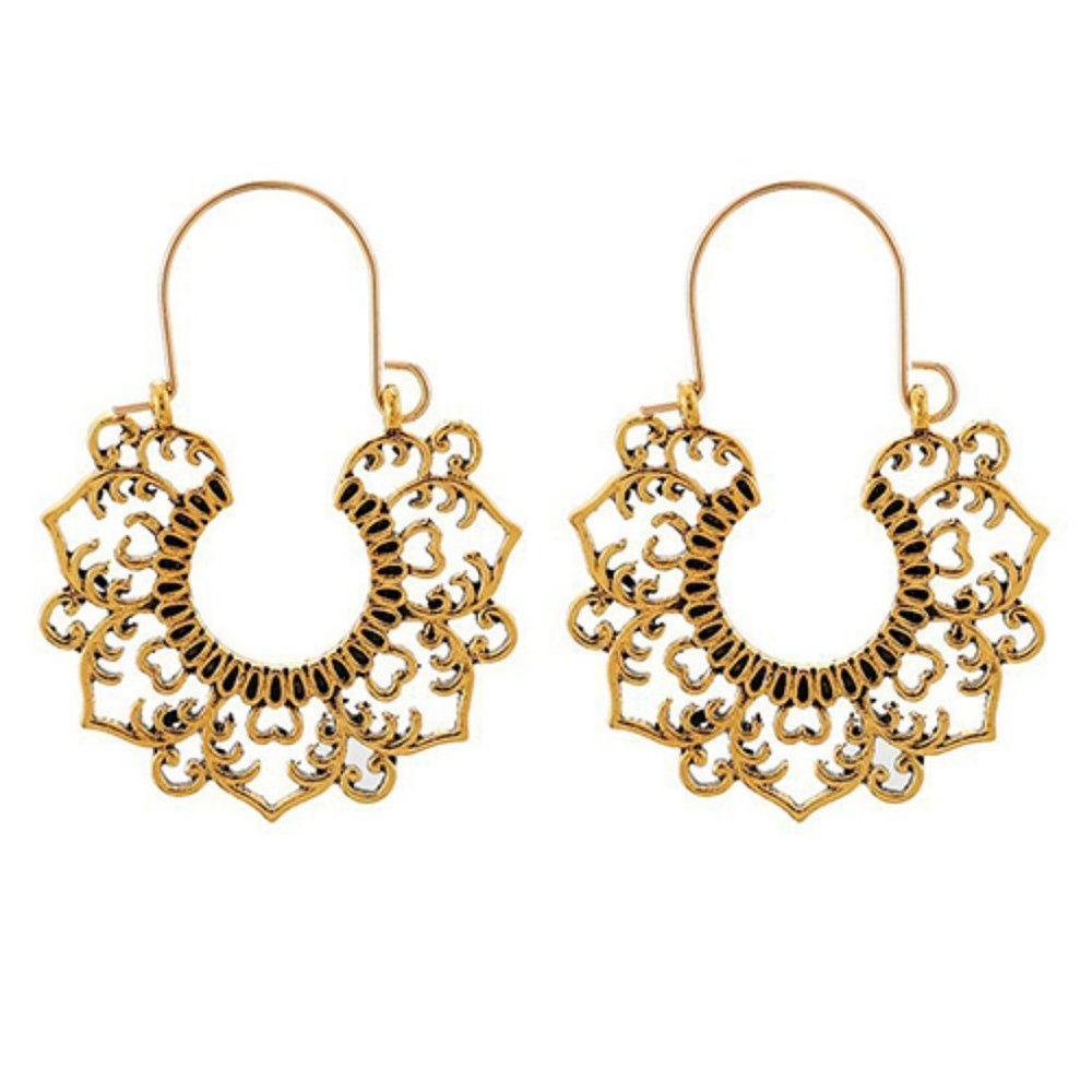 Earrings ~ Geometric ~ Silver ~ Mandela ~ Dazzle